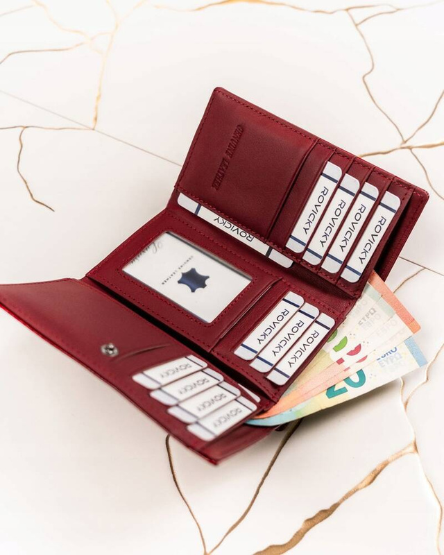 Elegancki podłużny portfel damski od 4U Cavaldi