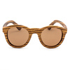 Okulary ORYGIN WOOD-B. Okulary przeciwsłoneczne, Kolor brązowy. Unisex.