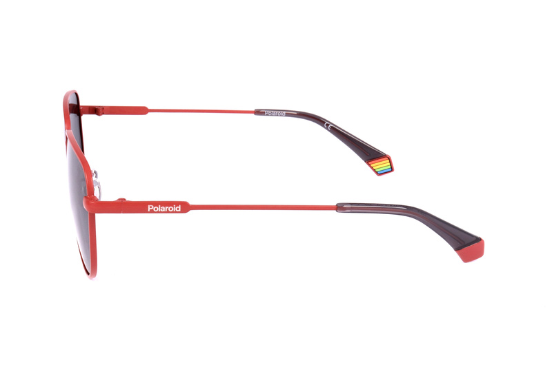 Okulary POLAROID PLD6196SX0Z3. Okulary przeciwsłoneczne, Kolor pomarańczowy. Unisex.