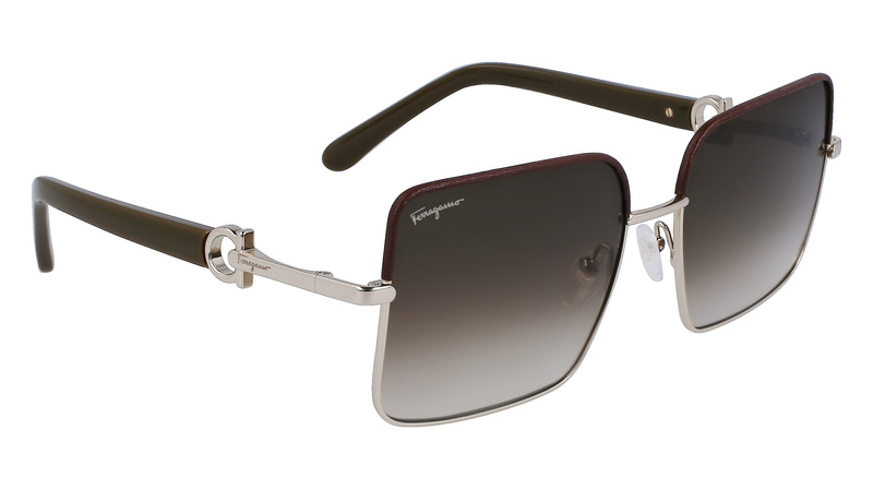 Damskie okulary przeciwsłoneczne Ferragamo SF302SL-704