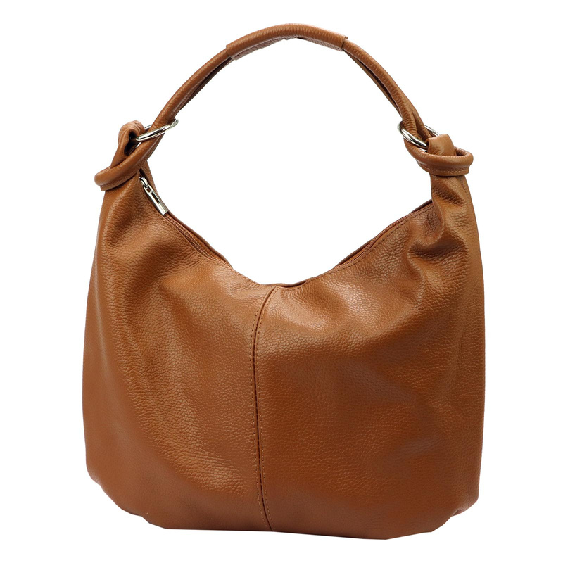 Damska torebka ze skóry naturalnej zgrabna shopperbag na ramię Serena