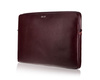 Skórzany pokrowiec na laptopa 15 cali Solier SA23A Bordowy