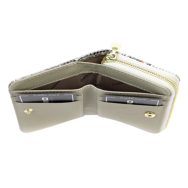 Elegancki damski portfel skórzany z RFID Gregorio