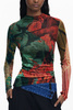 ZIELONY SWETER DAMSKI DESIGUAL