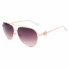 Okulary GUESS GF6140-32F. Okulary przeciwsłoneczne, Kolor złoty. Kobieta.