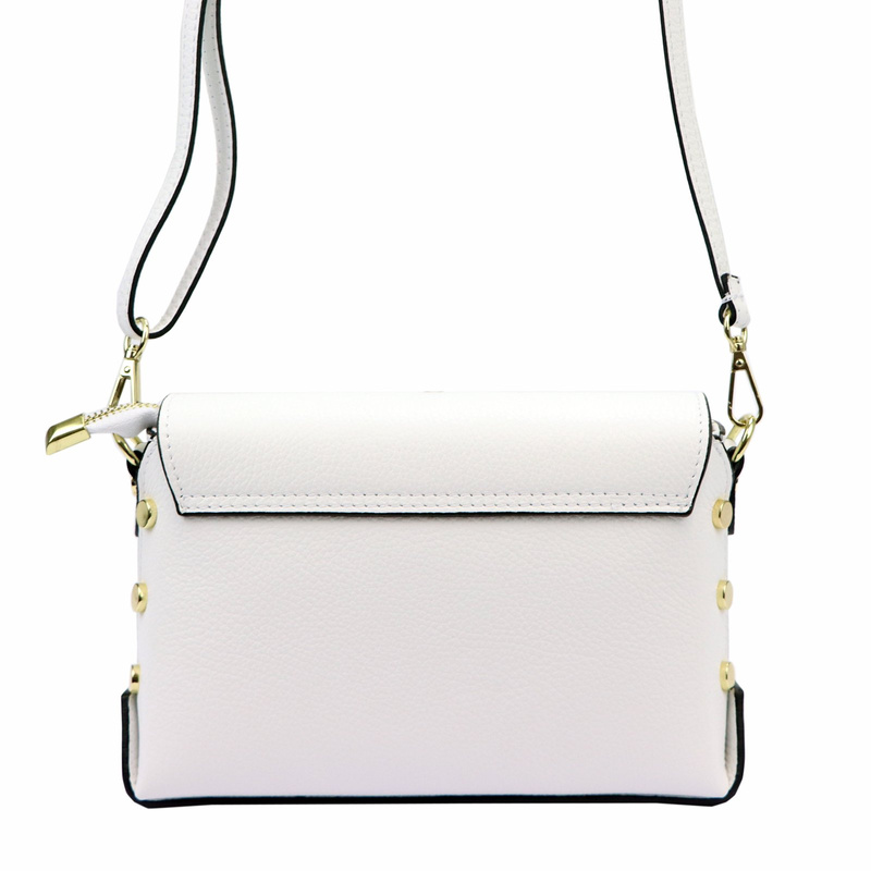 Luka damska listonoszka torebka przez ramię skóra naturalna stylowa