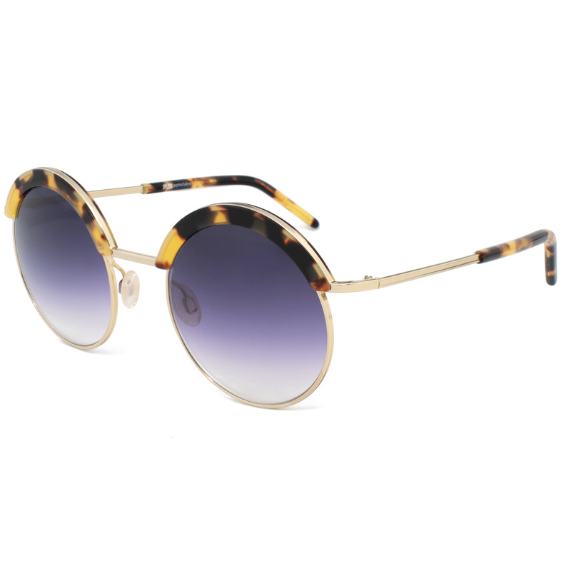 Okulary JPLUS JP3043-02. Okulary przeciwsłoneczne, Kolor złoty. Kobieta.