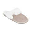 KAPCIE DAMSKIE CASHMERE BEŻOWO-BIAŁE