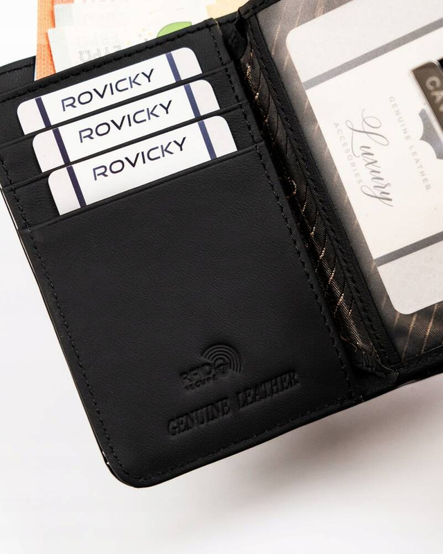 Damska kompaktowa portmonetka 4U Cavaldi z RFID