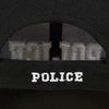 Czarna czapka z daszkiem baseballówka POLICE uniwersalna cz-m-54