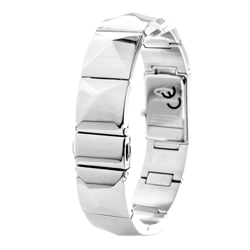 Zegarek CHRONOTECH CT7357S-01M. Kwarcowy, Kolor niebieski. Kobieta.