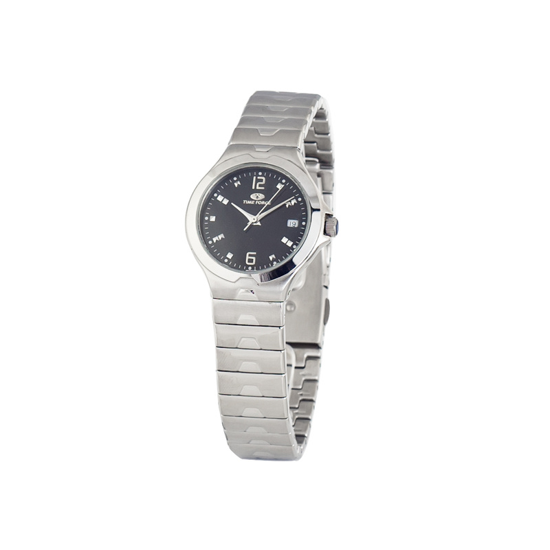 Zegarek TIME FORCE TF2580L-01M. Kwarcowy, Kolor czarny. Kobieta.