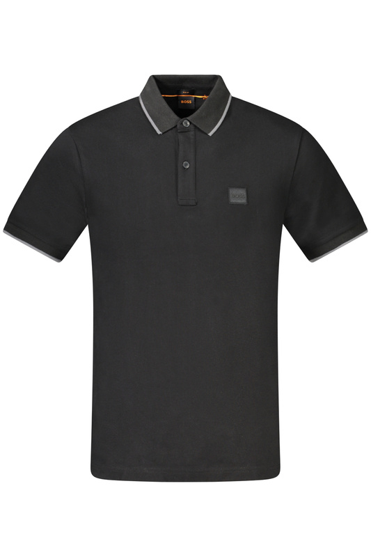 HUGO BOSS POLO KRÓTKI RĘKAW MĘSKI CZARNY