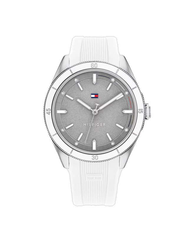 Zegarek TOMMY HILFIGER 1782478. Kwarcowy, Kolor szary. Kobieta.