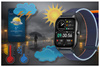 SMARTWATCH UNISEX Rubicon RNCF03 - ROZMOWY BLUETOOTH, ALWAYS ON DISPLAY (sr049a)
