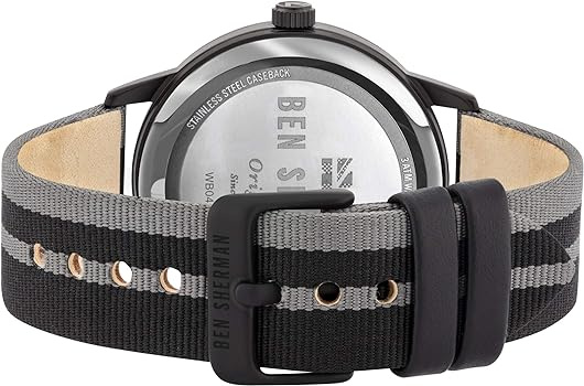 Zegarek BEN SHERMAN WB042BE. Kwarcowy, Kolor czarny. Mężczyzna.