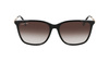 Okulary LACOSTE L6016S-001. Okulary przeciwsłoneczne, Kolor czarny. Kobieta.