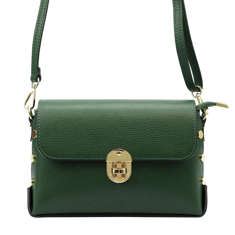 Luka damska listonoszka torebka przez ramię skóra naturalna stylowa