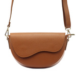 Luka damska skórzana listonoszka półksiężyc Miejska torebka przez ramię