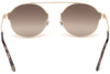Okulary WEB EYEWEAR WE0243-32G. Okulary przeciwsłoneczne, Kolor złoty. Unisex.