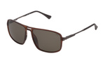 Okulary FILA SF9329-587F7P. Okulary przeciwsłoneczne, Kolor brązowy. Mężczyzna.