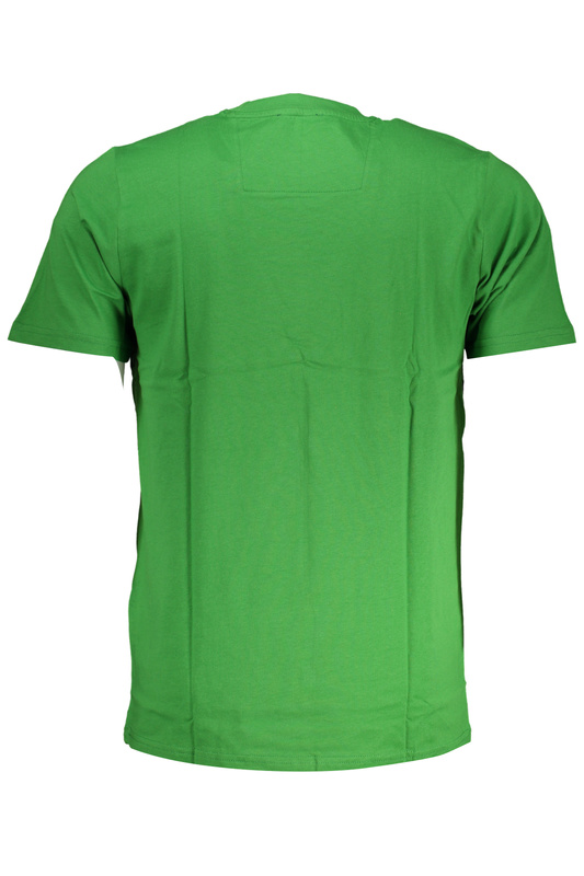 ZIELONY T-SHIRT MĘSKI Z KRÓTKIM RĘKAWEM KLASY CAVALLI