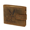 Skórzany męski portfel Nordee L895-TRACTOR