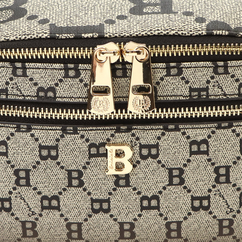 BRICIOLE damska nerka biodrowa skóra eko miejska saszetka z kieszeniami