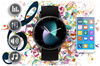 SMARTWATCH UNISEX GRAVITY GT2-2 - ROZMOWY BLUETOOTH, WŁASNE TARCZE (sg019b)
