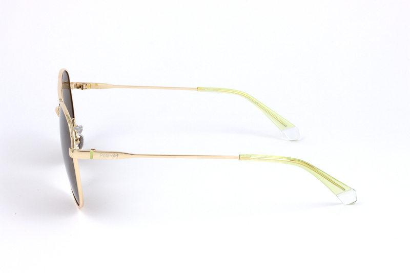 Okulary POLAROID PLD4142GSX01Q. Okulary przeciwsłoneczne, Kolor złoty. Unisex.