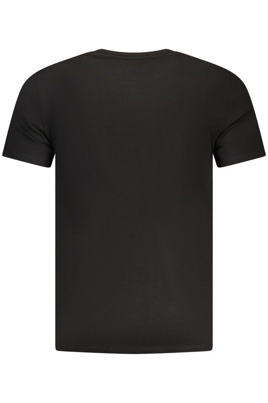 GUESS JEANS MĘSKA KOSZULKA Z KRÓTKIM RĘKAWEM CZARNA