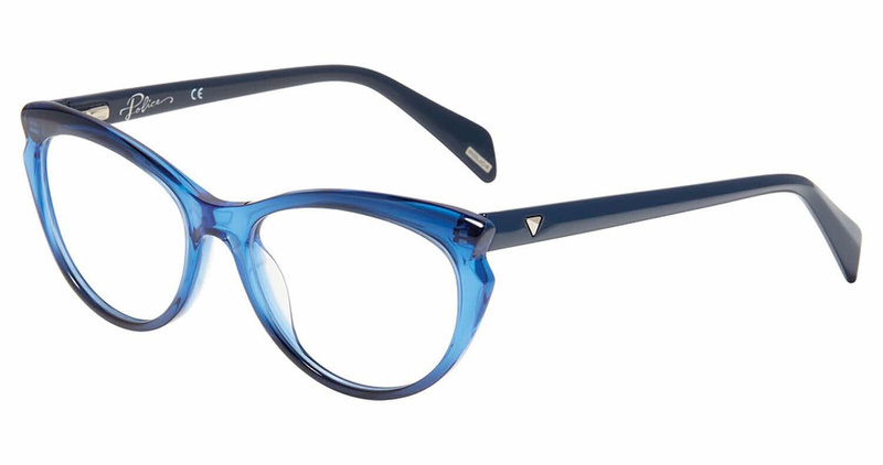Okulary POLICE VPLA02-540D79. Okulary, Kolor niebieski. Kobieta.