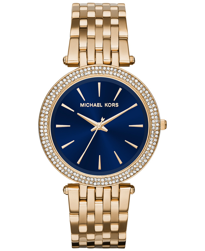 Zegarek MICHAEL KORS MK3406. Kwarcowy, Kolor niebieski. Kobieta.