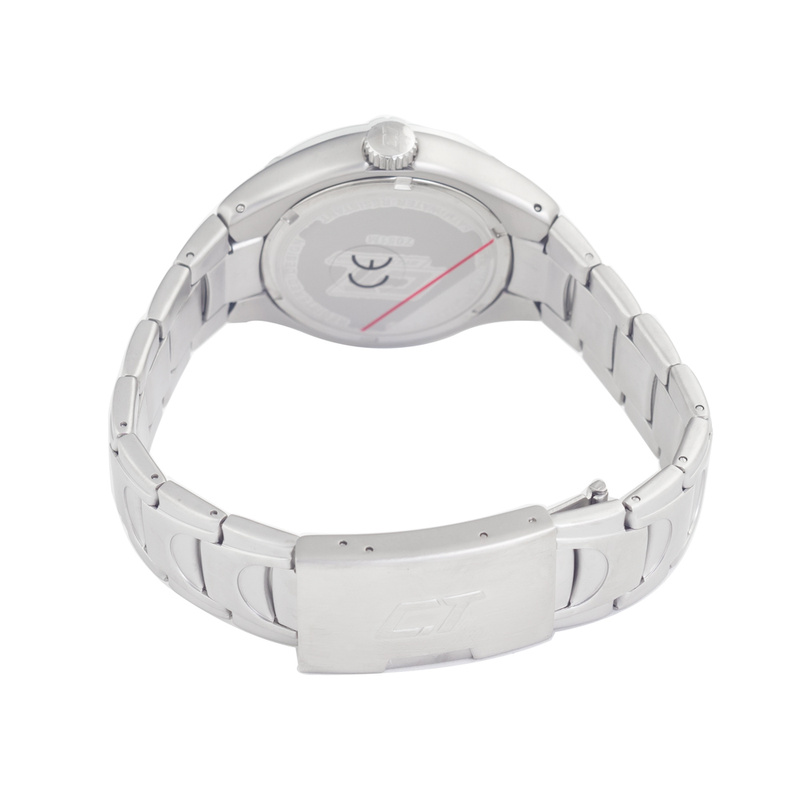 Zegarek CHRONOTECH CC7051M-06M. Kwarcowy, Kolor srebrny. Unisex.