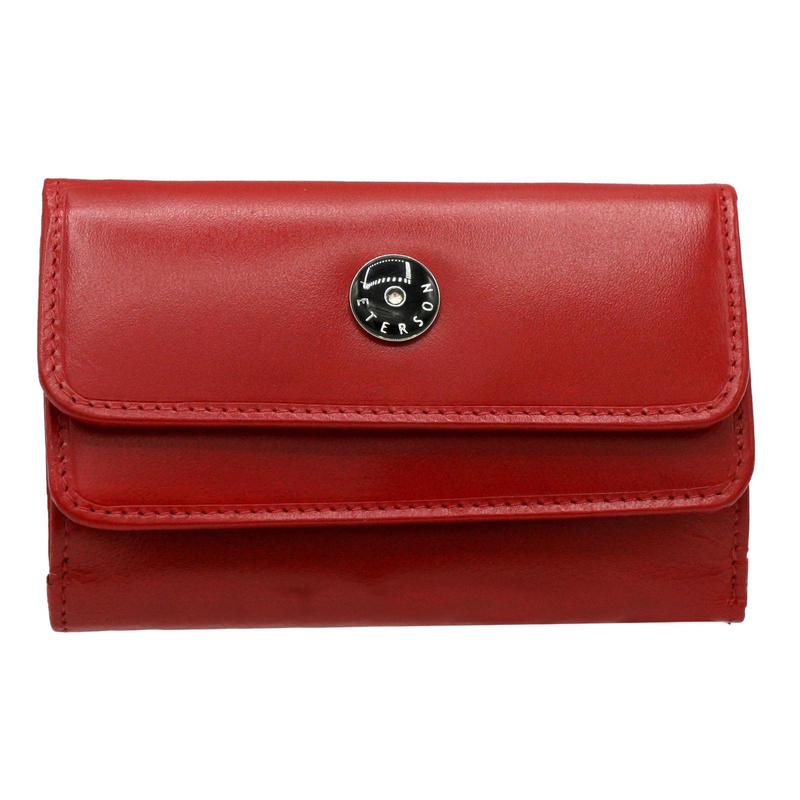 Damski portfel z naturalnej skóry Peterson PTN 27074-NGV