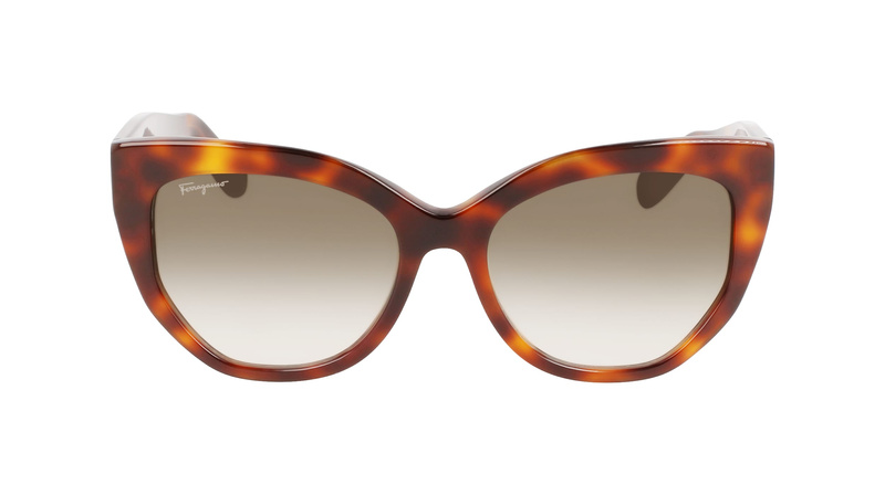 Okulary FERRAGAMO SF1061S-240. Okulary przeciwsłoneczne, Kolor brązowy. Kobieta.