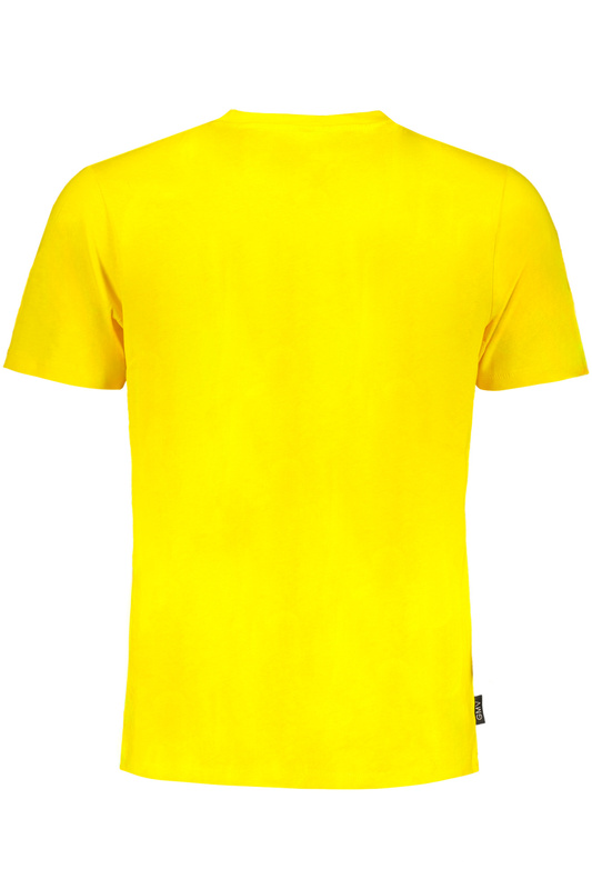 GIAN MARCO VENTURI ŻÓŁTY T-SHIRT MĘSKI Z KRÓTKIM RĘKAWEM