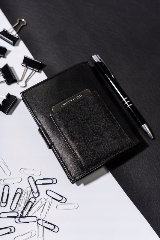 Skórzany męski portfel Wild N4-CHM-NL RFID