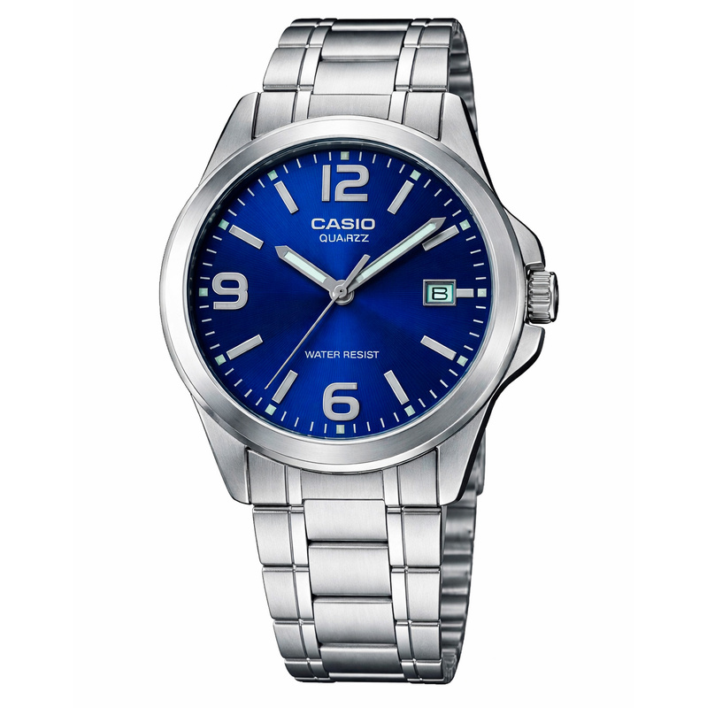Zegarek CASIO LTP-1215A-2A. Kwarcowy, Kolor niebieski. Kobieta.