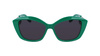 Okulary KARL LAGERFELD KL6102S-300. Okulary przeciwsłoneczne, Kolor zielony. Kobieta.