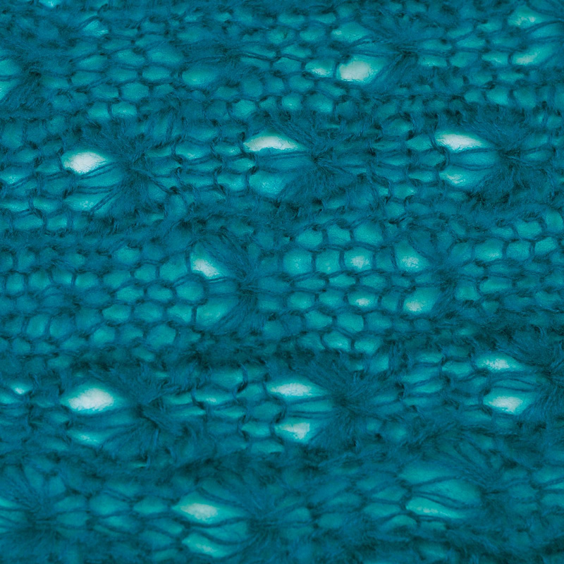 Szal Włóczkowe kokardki