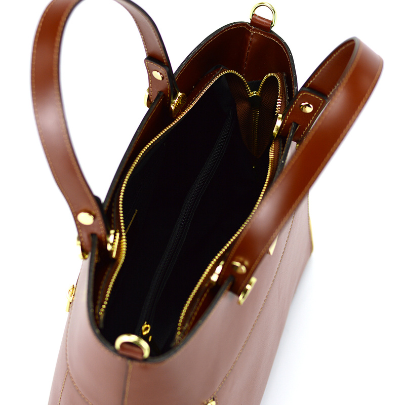 Stylowa duża shopperbag torba na ramię Vera Pelle