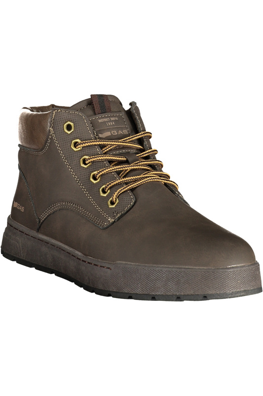 Brązowe sneakersy męskie GAS Gam 625500