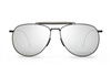 Okulary THOM BROWNE TB015LTDBLKGR. Okulary przeciwsłoneczne, Kolor szary. Unisex.