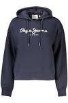 PEPE JEANS DAMSKA NIEBIESKA BLUZA Z ROZPIĘCIEM
