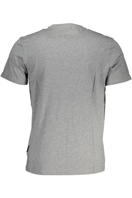 NIEBIESKI T-SHIRT MĘSKI NAPAPIJRI Z KRÓTKIM RĘKAWEM