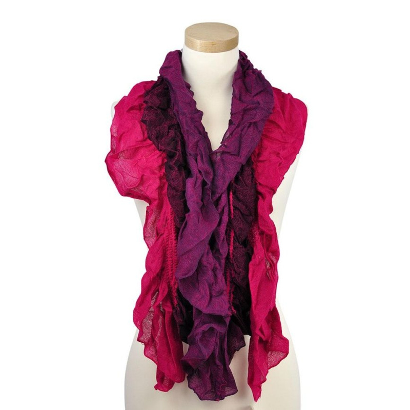 Szal Z Marszczeniami