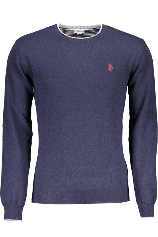 US POLO ASSN. MĘSKI NIEBIESKI SWETER