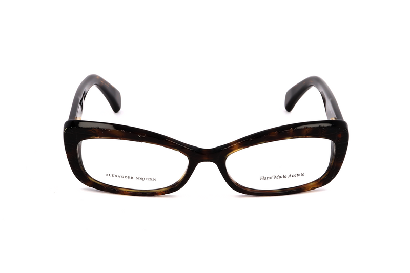 Okulary ALEXANDER MCQUEEN AMQ4203086. Okulary, Kolor havana. Kobieta.