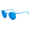 Okulary ITALIA INDEPENDENT 0205-027-000. Okulary przeciwsłoneczne, Kolor niebieski. Unisex.